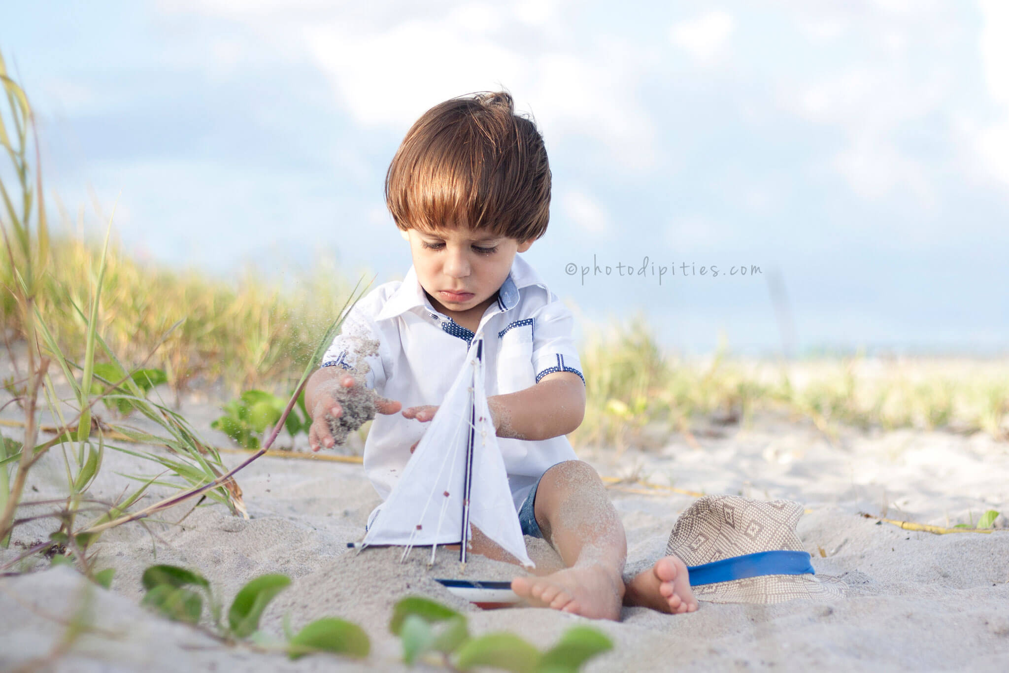 Photodipities Family | Children Beach Photography